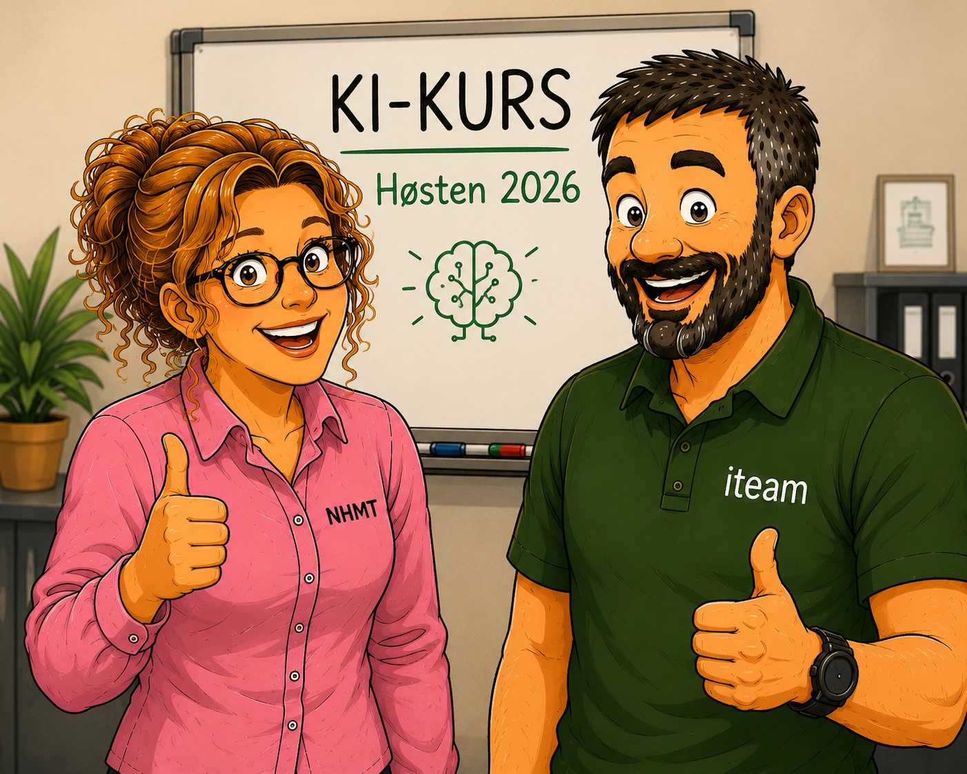 KI-stripe av kurs
